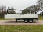 kuiper Be oplegger 9 ton met luiken en kraan (bj 2013), Overige brandstoffen, Origineel Nederlands, Bedrijf, Aanhangers en Opleggers
