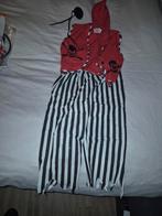 Carnavalspak piraat twee stuks maat 140, Ophalen of Verzenden, Nieuw, Maat 34 (XS) of kleiner, Carnaval