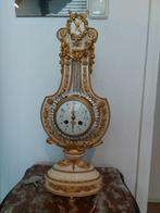 Antieke Klok - mooie gerestaureerde lierpendule, Ophalen of Verzenden