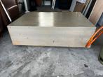 Gratis af te halen, een gebruikte salontafel., Huis en Inrichting, Tafels | Salontafels, Ophalen, Gebruikt, 100 tot 150 cm, 50 tot 100 cm