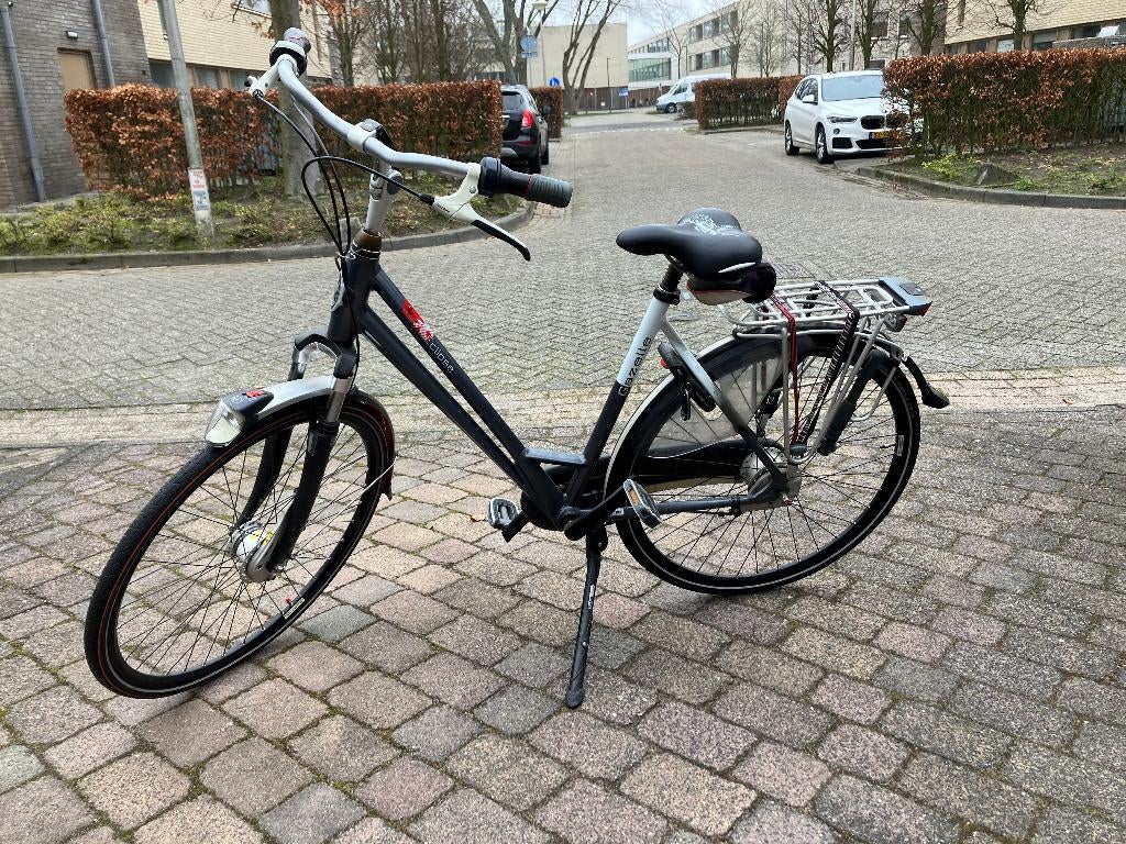 Gazelle damesfiets maat 53, Fietsen en Brommers, Fietsen | Dames | Damesfietsen, Ophalen, Gebruikt, Versnellingen, 50 tot 53 cm