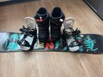 Snowboard set K2 Mini Turbo + Burton schoenen maat 38, Sport en Fitness, Snowboarden, Ophalen of Verzenden, Gebruikt, Board