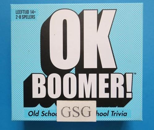Ok boomer ! nr. RB1312-00 (Nieuw), Hobby en Vrije tijd, Gezelschapsspellen | Kaartspellen, Nieuw, Ophalen