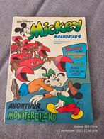 Mickey Maandblad 4 - 1981, Boeken, Eén stripboek, Ophalen of Verzenden, Gelezen, Walt Disney