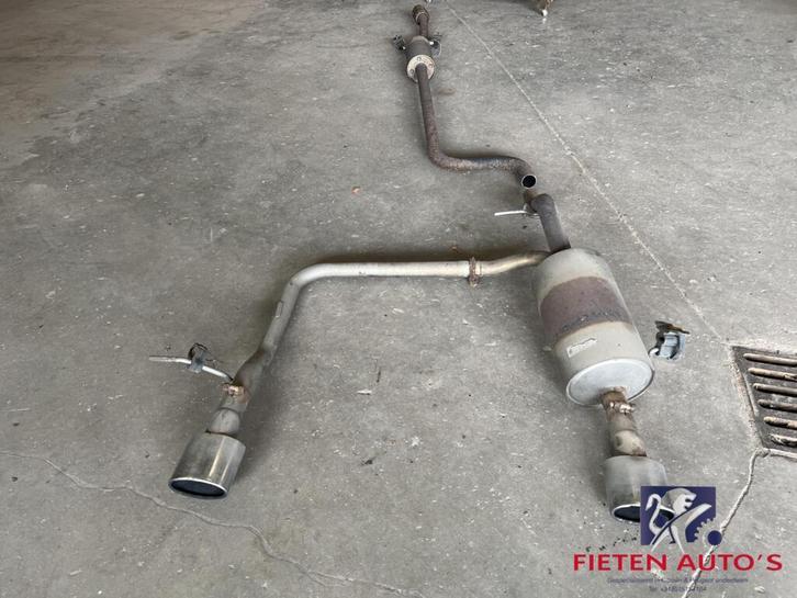 Duplex uitlaat Peugeot 207 1.6-16V T RC ('06-'12), Auto-onderdelen, Uitlaatsystemen, Peugeot, Gebruikt, Ophalen of Verzenden