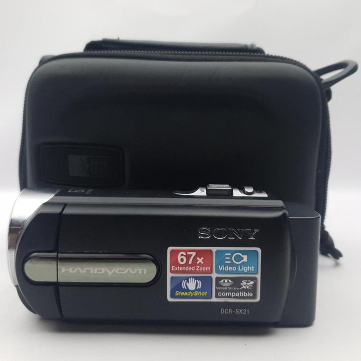 Sony DCR-SX21E Handycam || Nu voor maar €199.99, Computers en Software, Tablet-hoezen, Overige typen, 7 inch of minder, Ophalen of Verzenden