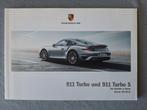 Brochure PORSCHE 911 TURBO / TURBO S -In Daten - 2013 DE., Ophalen of Verzenden, Porsche