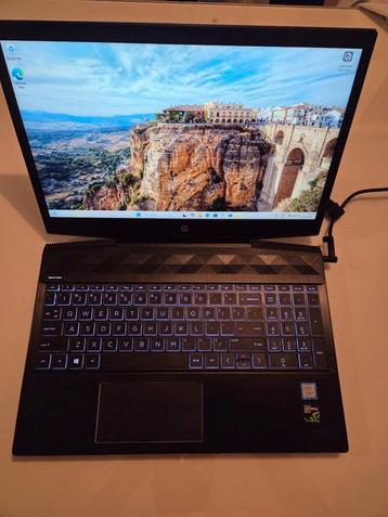HP Game Laptop - i7 8th - 16RAM - GTX 1050Ti - 256SSD+1000GB beschikbaar voor biedingen