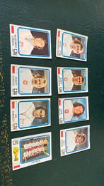 8 x panini wk 74, Verzamelen, Ophalen of Verzenden, Zo goed als nieuw, Buitenlandse clubs, Poster, Plaatje of Sticker