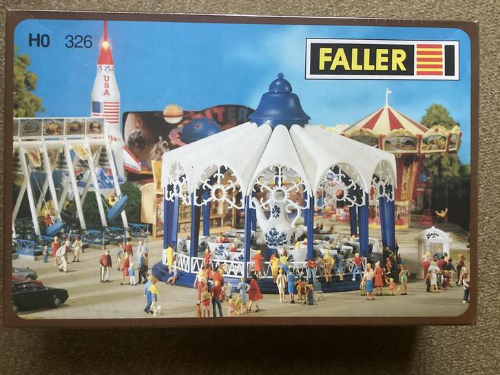 Faller 326 caroussel koffiekoppen MET MOTOR ongebouwd geseal, Hobby en Vrije tijd, Modeltreinen | H0, Nieuw, Ophalen of Verzenden