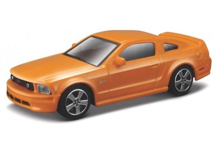 Bburago: Street Fire 1:43: 2006 Ford Mustang GT Oranje, Hobby en Vrije tijd, Modelauto's | 1:43, Nieuw, Auto, Overige merken, Ophalen of Verzenden
