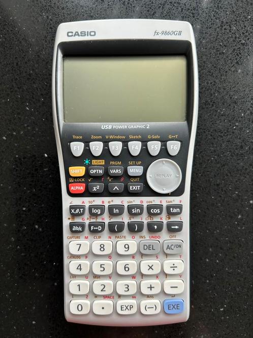 Casio grafische rekenmachine  FX-9860GII, Diversen, Rekenmachines, Gebruikt, Grafische rekenmachine, Ophalen of Verzenden