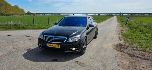Mercedes-Benz C-Klasse 1.6 C180 Kompr. Sedan 2008 Zwart, Auto's, Mercedes-Benz, Particulier, C-Klasse, Airbags, Airconditioning