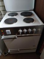 Electrische fornuis met oven AEG, Witgoed en Apparatuur, Fornuizen, Elektrisch, 4 kookzones, Vrijstaand, 85 tot 90 cm