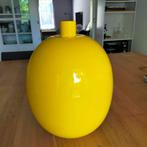 Vt wonen vaas splinternieuw fel geel, Huis en Inrichting, Woonaccessoires | Vazen, Minder dan 50 cm, Zo goed als nieuw, Ophalen