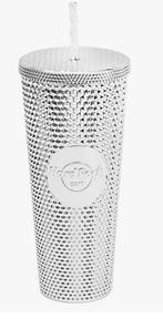 Hard Rock Café Beker metallic, Verzamelen, Glas en Borrelglaasjes, Ophalen, Nieuw, Frisdrankglas
