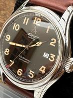 Atlantic Worldmaster Pilot Special Edition - Nieuwstaat!, Leer, Staal, Polshorloge, Nieuw