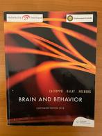 Brain and Behavior ISBN 9781473769779, Boeken, Ophalen of Verzenden, Zo goed als nieuw, Alpha, WO
