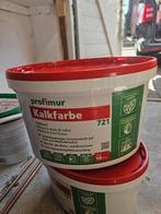 20L Kalkverf Wit - Nieuw!, Wit, Nieuw, Ophalen of Verzenden, Verf