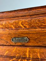 Apothekerskast ladekast kleppenkast antiek, Ophalen, Gebruikt, 5 laden of meer, Eikenhout