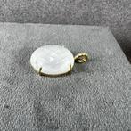 Gouden Hanger | 14k | 17,45g | maansteen | 388029, Sieraden, Tassen en Uiterlijk, Overige voorstellingen, Ophalen of Verzenden