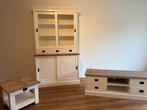 Complete set: buffetkast, tv-meubel en salontafel, Huis en Inrichting, Ophalen, Gebruikt, Eikenhout, 100 tot 150 cm