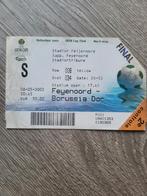 Uefa Cup finale Feyenoord - Borussia Dortmund vak S, Tickets en Kaartjes, Losse kaart, Eén persoon, Mei, Europa of Champions League