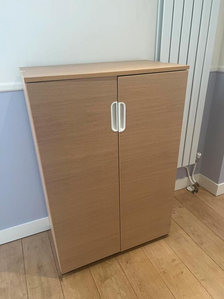 IKEA GALANT opbergkast – beukenlook – 1208045 cm, Huis en Inrichting, Kasten | Boekenkasten, Zo goed als nieuw, 50 tot 100 cm