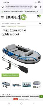 Intex 4 persoonsboot, Ophalen, Nieuw, Drie personen of meer, Overige typen