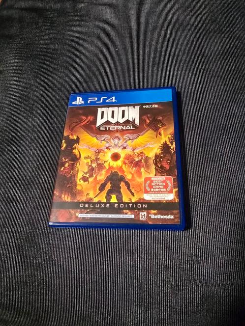 Lees beschrijving! Doom Eternal PS4, Spelcomputers en Games, Games | Sony PlayStation 4, Zo goed als nieuw, 1 speler, Vanaf 12 jaar