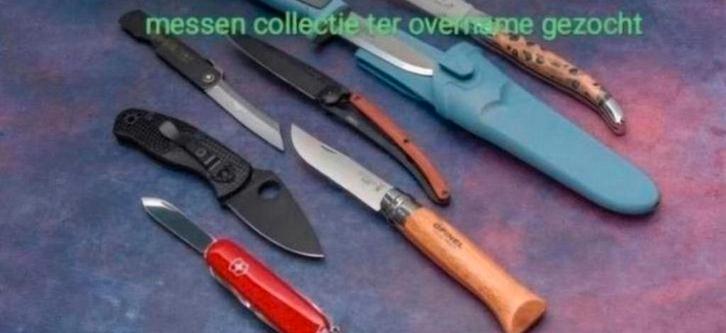 Gezocht: messen collectie ter overname, Caravans en Kamperen, Kampeergereedschap, Ophalen of Verzenden