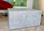 Mooie marmer look salontafel, Huis en Inrichting, Tafels | Salontafels, Ophalen, Zo goed als nieuw