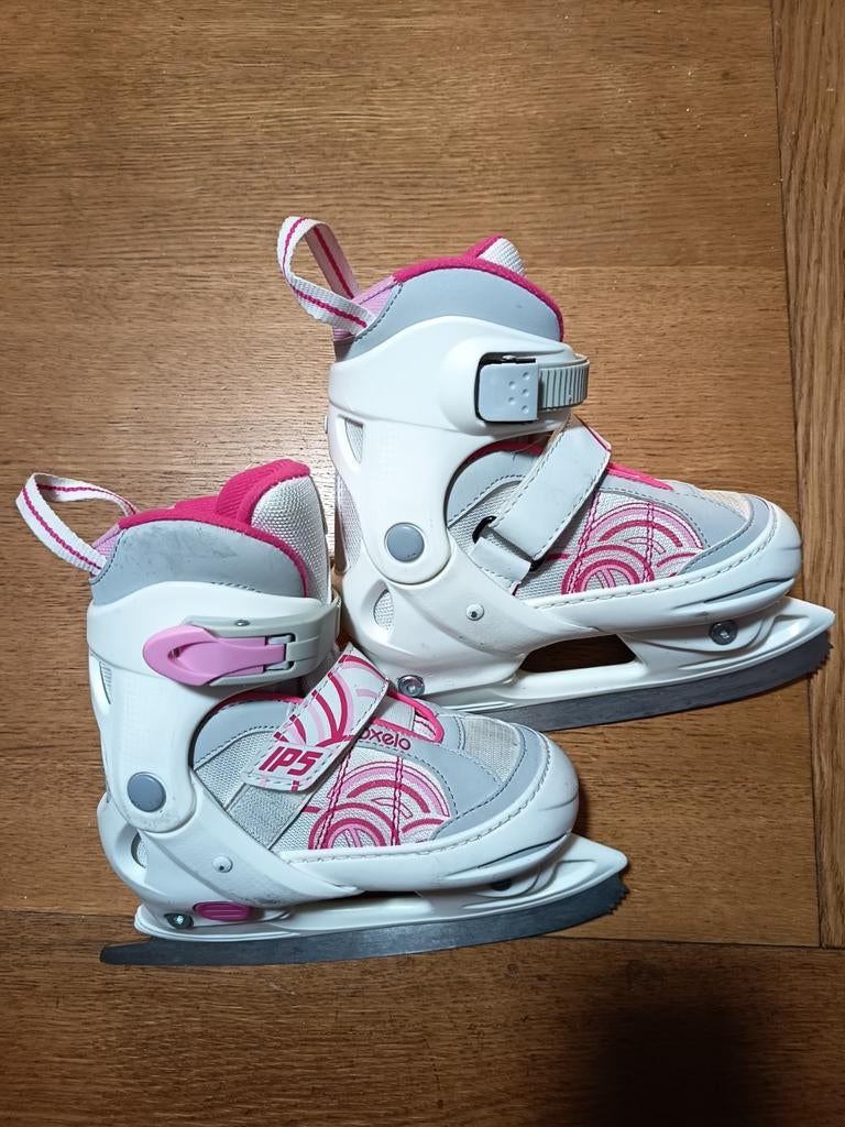 Verstelbare kinderschaatsen, merk Oxelo, maat 32-35, Ophalen of Verzenden, Gebruikt, Overige typen, Overige merken