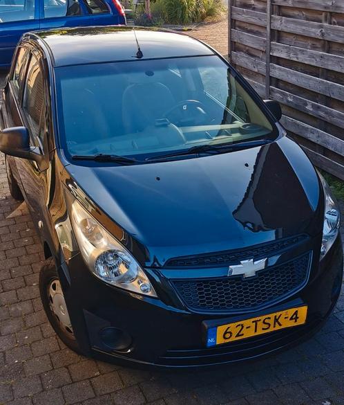 Chevrolet Spark 1.0 Bifuel 2012 Zwart, Auto's, Chevrolet, Particulier, Spark, LPG, B, Hatchback, Handgeschakeld, Origineel Nederlands