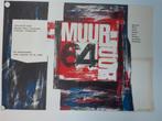 Originele poster Muur 64 Strijbosch en andere ontwerpers, Gebruikt, Verzenden, Rechthoekig Liggend, A1 t/m A3