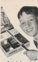 Retro reclame 1959 Amroh Muiden radio bouwdoos, Verzenden, Overige typen