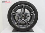 Mercedes AMG 19 inch velgen S klasse W223 met zomerbanden, 19 inch, Gebruikt, 255 mm, Banden en Velgen