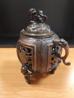 Japanese incense burner / japanse wierrookbrander / koro, Antiek en Kunst, Antiek | Koper en Brons, Ophalen, Brons