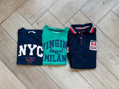 Drie shirts lange mouw maat 12/152, Kinderen en Baby's, Kinderkleding | Kinder-kledingpakketten, Zo goed als nieuw, Ophalen of Verzenden