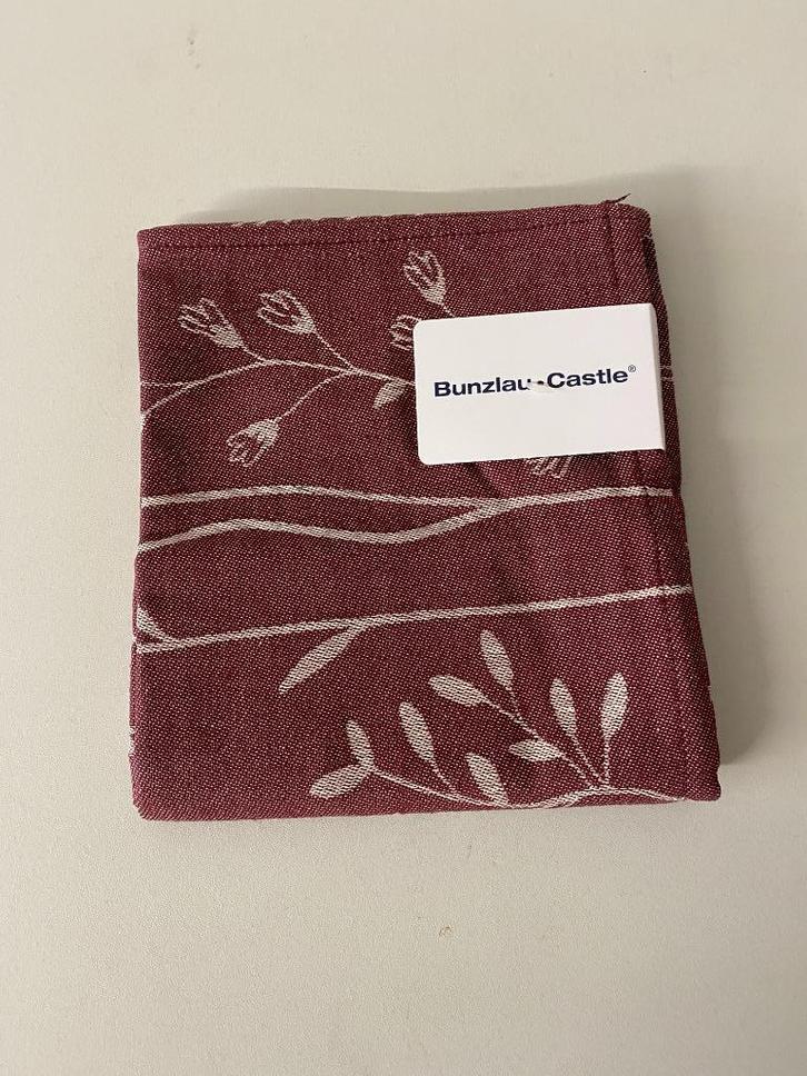 Theedoeken Wild Flowers Bunzlau Castle, Huis en Inrichting, Keuken | Textiel, Nieuw, Theedoek of Handdoek, Overige kleuren, Ophalen of Verzenden