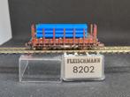 Fleischmann 8202 - Rongenwagen Rr20 incl. buizen  (15245), Hobby en Vrije tijd, Modeltreinen | N-Spoor, Gelijkstroom, Fleischmann