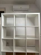 Witte IKEA Kallax kast,147x112 cm, Ophalen of Verzenden, Gebruikt