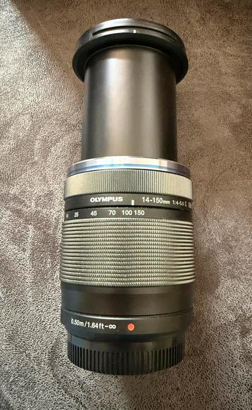 Olympus MFT 14-150mm f/4.0-5.6 II zwart ED M.Zuiko Digital beschikbaar voor biedingen