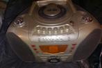 Portable cdspeler radio zilver met korting, Ophalen of Verzenden, Overige merken, Met radio