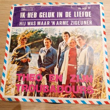 Theo en zijn troubadours /ik heb geluk in de liefde  beschikbaar voor biedingen