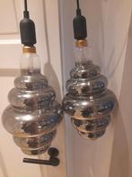 1 wokkel lamp rookglas smoke glas, Ophalen, Zo goed als nieuw, Glas, Minder dan 50 cm