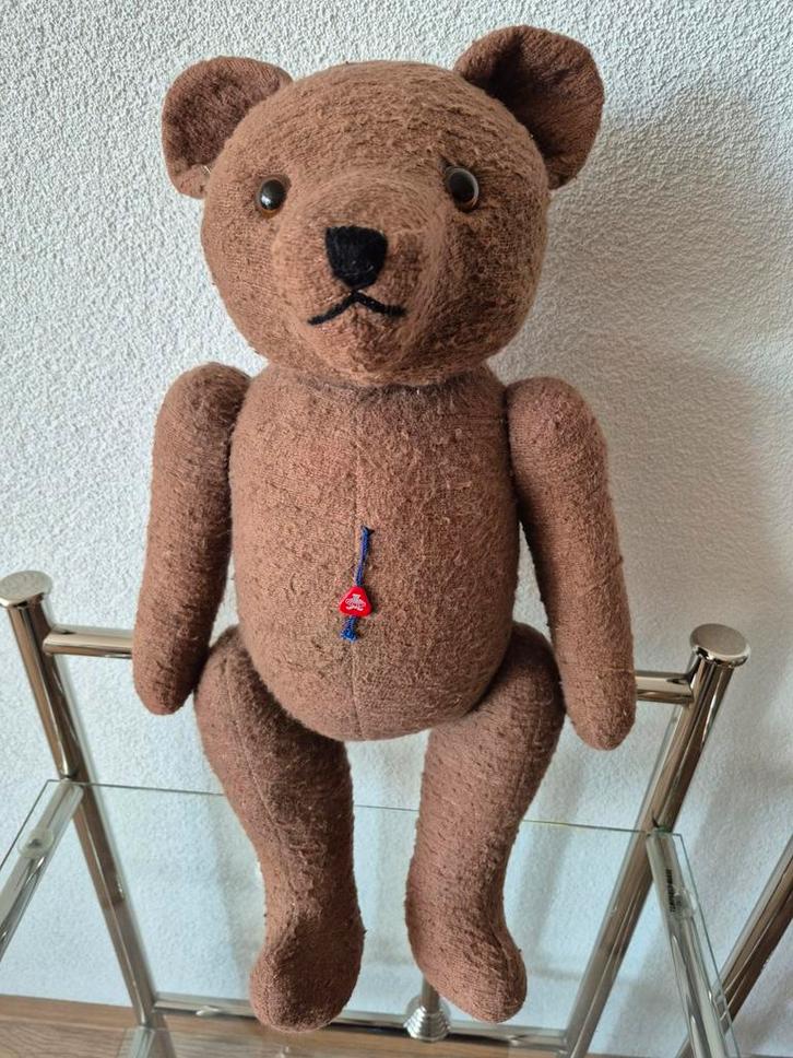 Vintage CLEMENS Beer - 50 cm, Verzamelen, Beren en Cherished Teddies, Gebruikt, Overige merken, Ophalen of Verzenden