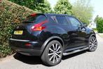 Nissan Juke 1.6 Dig-t 4WD CVT 2011 Zwart | Automaat, 1618 cc, 74 €/maand, Zwart, Alcantara