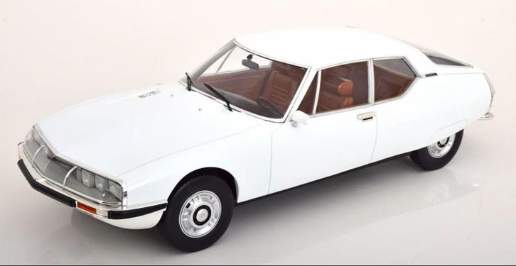Citroen SM 1970 WIT presentatie Geneve 1/12 NOREV ref 121701, Hobby en Vrije tijd, Modelauto's | 1:5 tot 1:12, Nieuw, Auto, 1:9 t/m 1:12