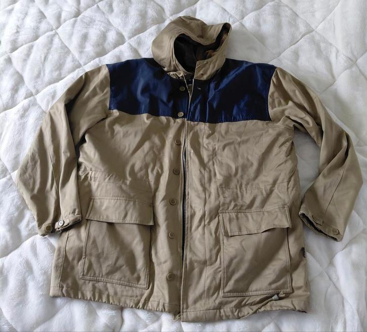 Heren jas met uitneembare bonte voering  maat M Merk Vlach., Kleding | Heren, Jassen | Zomer, Zo goed als nieuw, Maat 48/50 (M)
